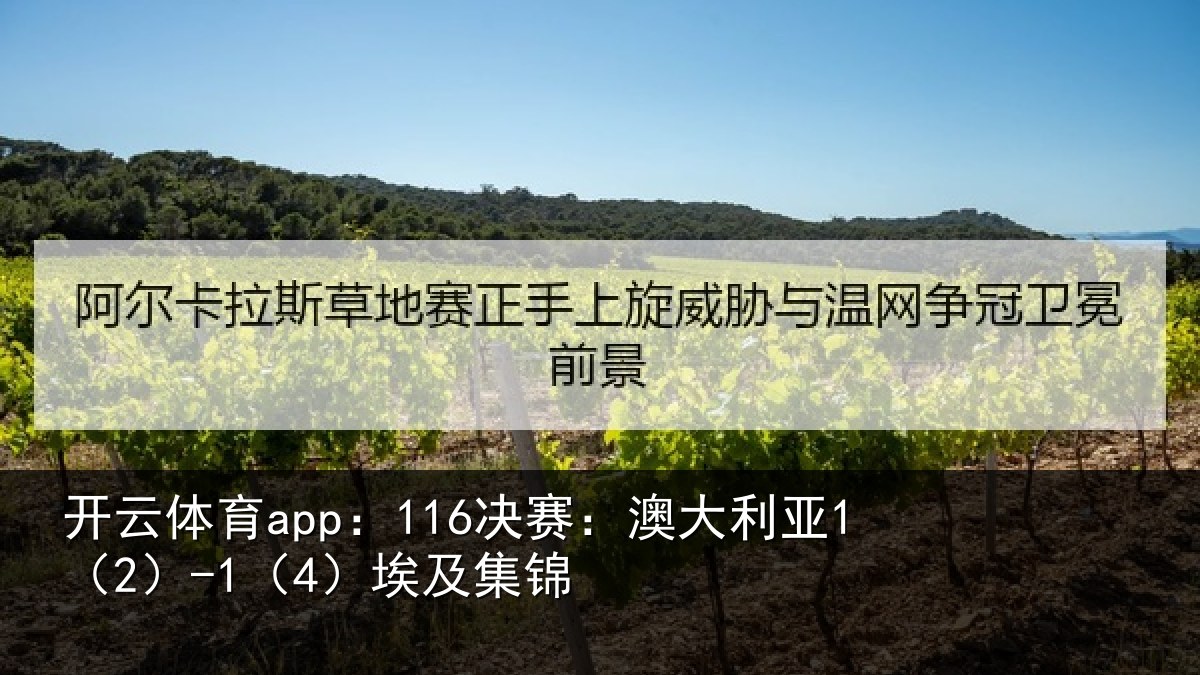 开云体育app:116决赛:澳大利亚1(2)-1(4)埃及集锦